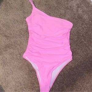 Brand new NWT one shoulder one piece swimsuit